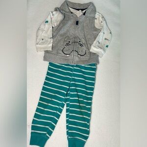 Carter’s Hippo Outfit